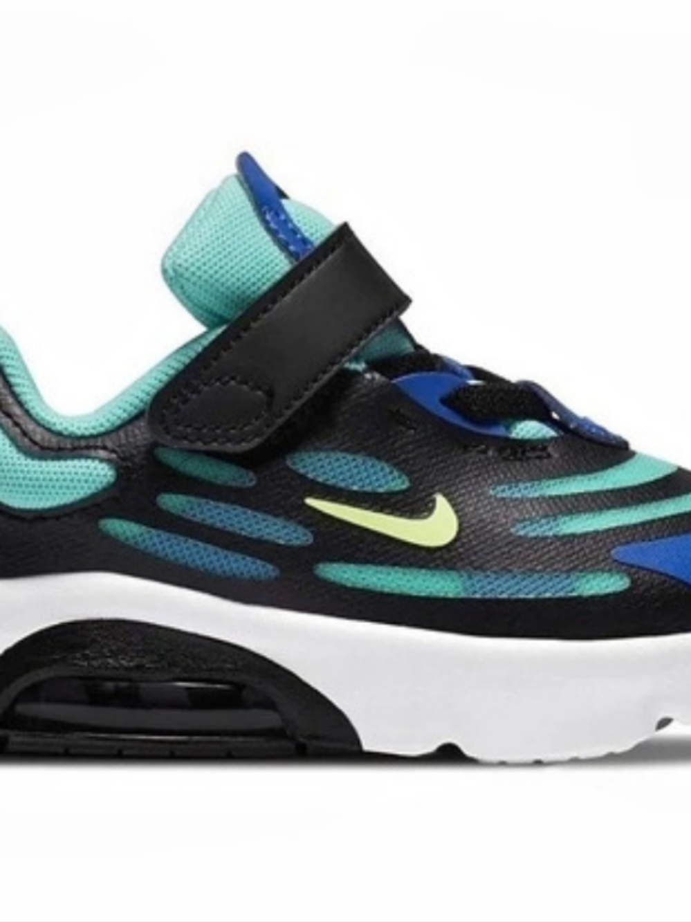 Nike Air Max Exosense Toddler Sneakers Blue Black  4C Like New!!